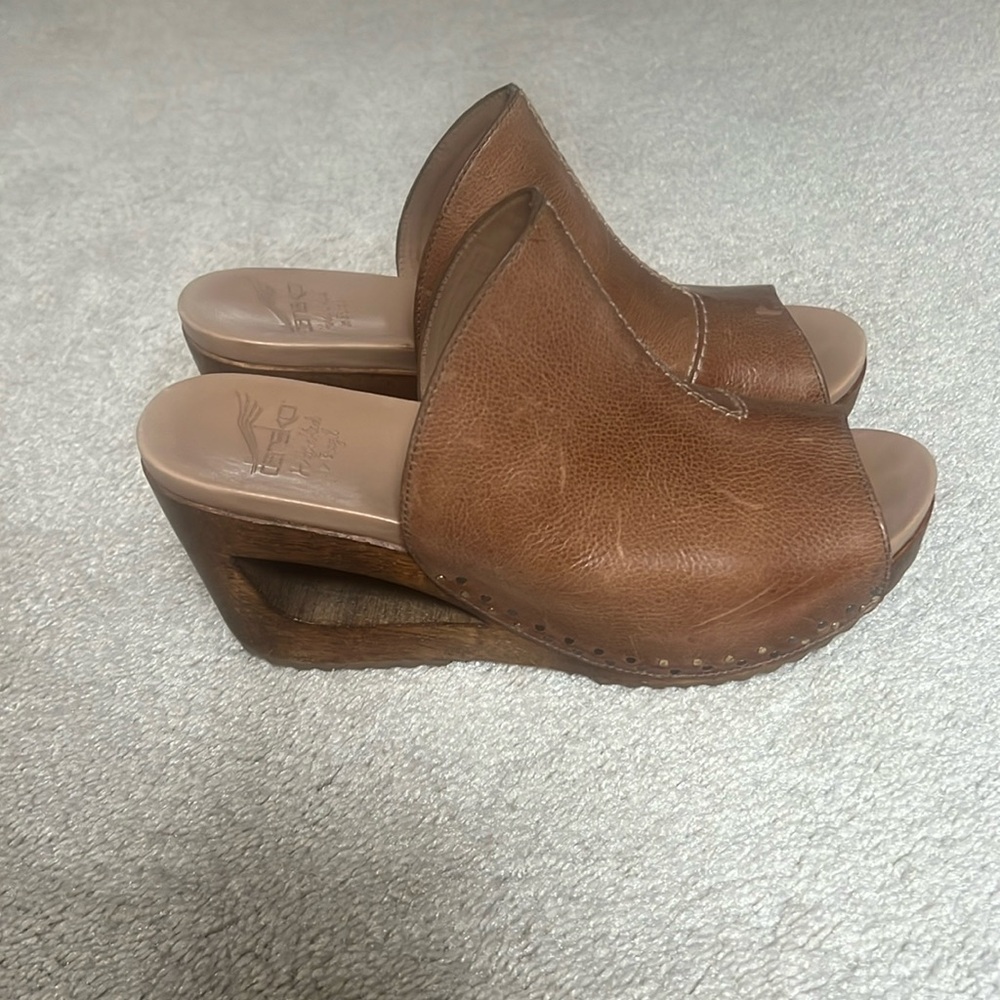 Dansko Wood Clog - image 1